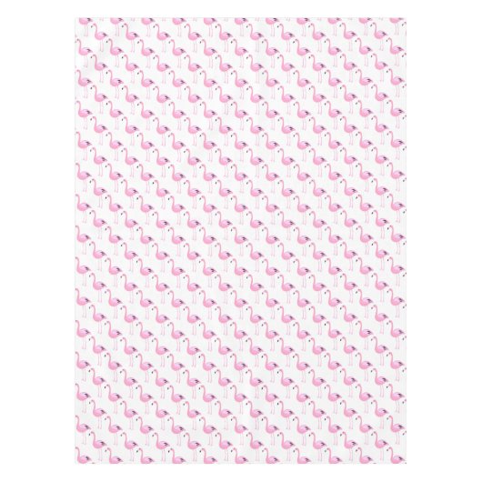 Roze lamingos 2 2 tafelkleed (Voorkant)