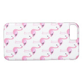 Roze lamingos 2 Case-Mate iPhone case (Achterkant (Horizontaal))