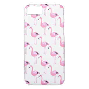Roze lamingos 2 	iPhone 8/7 hoesje