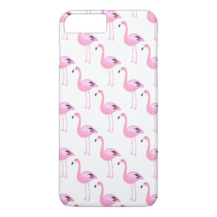 Roze lamingos 2 iPhone 8/7 plus hoesje