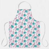 Roze lamingos 2 schort (Voorkant)