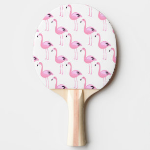 Roze lamingos 2 tafeltennisbatje