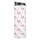 Roze lamingos 2 thermosbeker (Geroteerd rechts)
