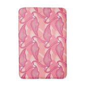 Roze lamingos badmat (Voorkant Verticaal)
