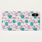 Roze lamingos Case-Mate iPhone case (Achterkant (horizontaal))