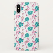 Roze lamingos Case-Mate iPhone case (Achterkant)