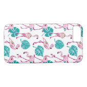 Roze lamingos Case-Mate iPhone case (Achterkant (Horizontaal))