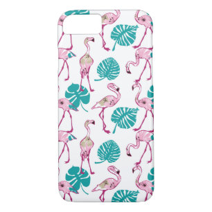 Roze lamingos Case-Mate iPhone case