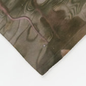 Roze lamingos fleece deken (Hoek)