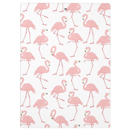  roze lamingos klembord (Achterkant)