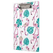 Roze lamingos klembord (Links)