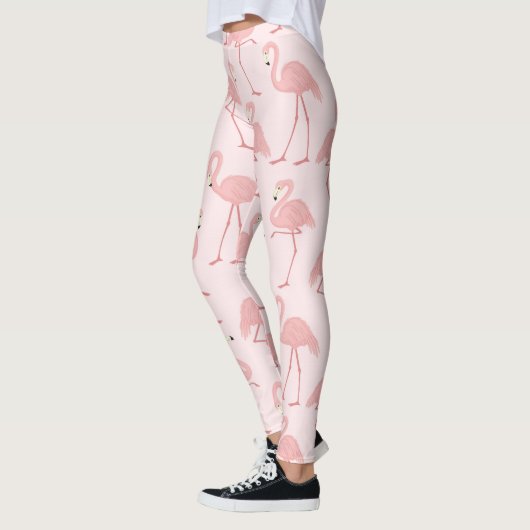  roze lamingos leggings (Links)