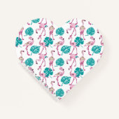 Roze lamingos notitieboek (Voorkant)