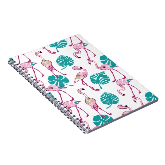 Roze lamingos notitieboek (Rechterzijde)