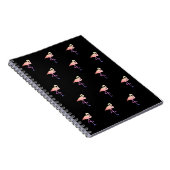 Roze lamingos notitieboek (Rechterzijde)