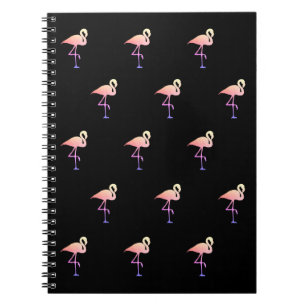 Roze lamingos notitieboek
