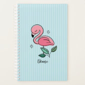  roze lamingos planner (Voorkant)