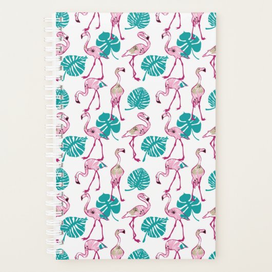 Roze lamingos planner (Voorkant)