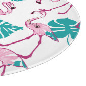 Roze lamingos snijplank (Hoek)