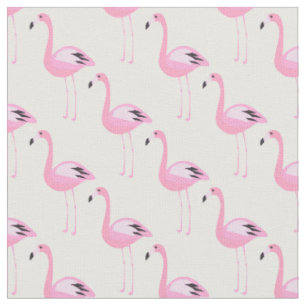 Roze lamingos stof