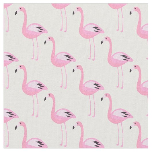 Roze lamingos stof (Close Up)