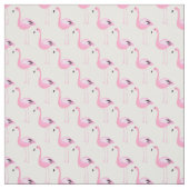Roze lamingos stof (Swatch)