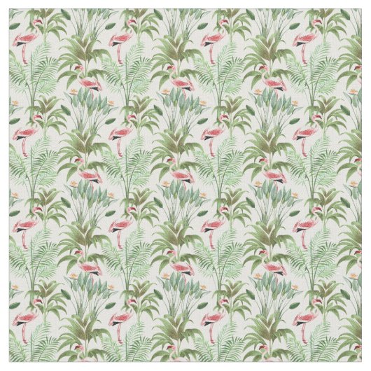 Roze lamingos stof (Close Up)
