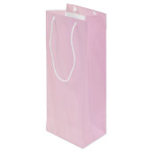 Roze lamingos wijn cadeautas (Achterkant Gekanteld)