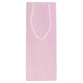 Roze lamingos wijn cadeautas (Achterkant)