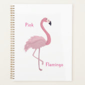 Roze lamingp planner (Voorkant)