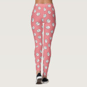 Roze lammeren leggings (Achterkant)