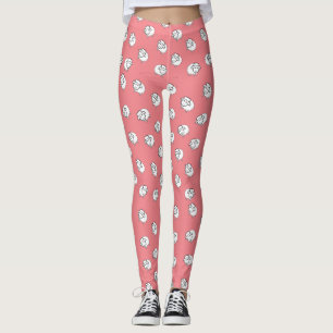 Roze lammeren leggings