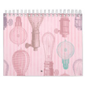  roze lampen Retro Lovers Electricia Kalender (Hoes)