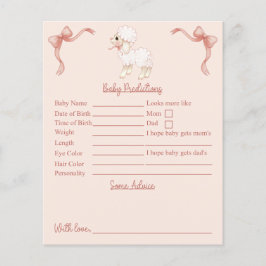 Roze lampjes Baby shower Voordicaties en advies