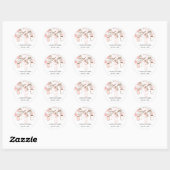 Roze Land Mason Jar Stickers (Vel)