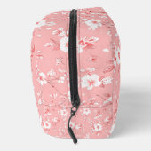 Roze Land stijl bloemenpatroon Toilettasje (Rechts)