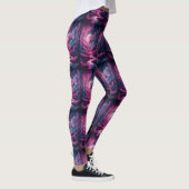 Roze landschap Leggings (Rechts)