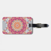 Roze landstijlteam - Bagage iD-Labels Bagagelabel (Achterkant horizontaal)