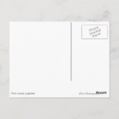 Roze Lapland sunset white text briefkaart (Achterkant)