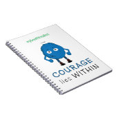 Roze laptop notitieboek (Rechterzijde)