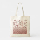 Roze Laten we Wild Animal Print Bachelorette Bach Tote Bag (Achterkant)