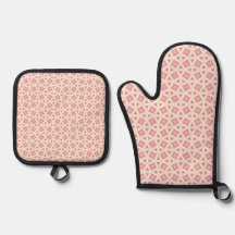 Roze Lattice Geometrisch Patroon