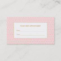  Roze Lattice Salon Afspraak Herinnering