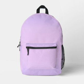 Roze Lavendel Bedrukte Rugzak
