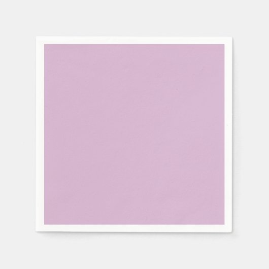 Roze Lavendel Effen Kleur Servet (Voorkant)