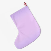 Roze Lavendel Grote Kerstsok (Achterkant (Hangend))