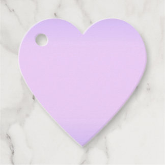 Roze Lavendel Hart Bedankjes Labels
