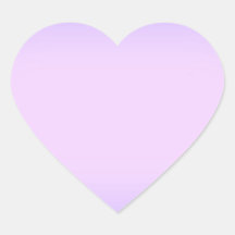 Roze lavendel hart sticker