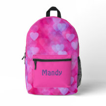 Roze & Lavendel Harten gepersonaliseerd