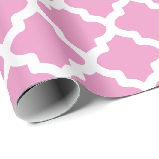 Roze lavendel inpakpapier (Rol Hoek)